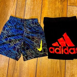 Boys 3T Adidas Nike Short Bundle